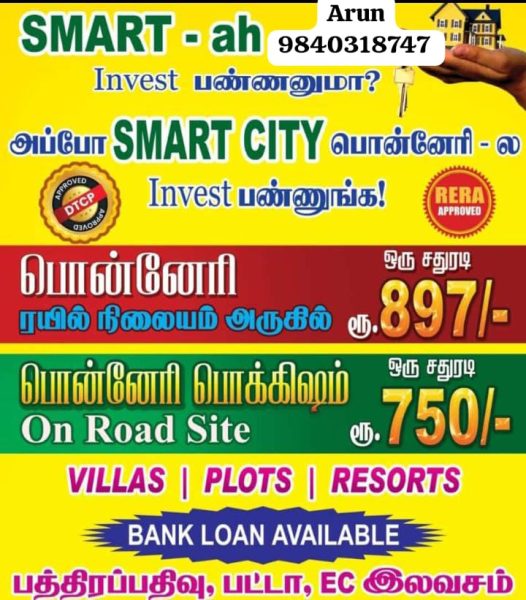 Smart city Land for sale